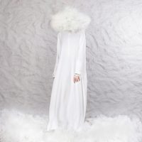 Umrah Edition - Shadee Abaya B/White